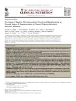 The impact of baseline 25-hydroxyvitamin D level and gestational age on prenatal vitamin D supplementation to prevent offspring asthma or recurrent wheezing