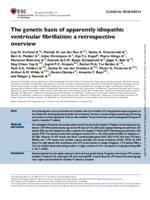 The genetic basis of apparently idiopathic ventricular fibrillation