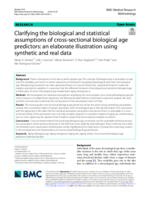 Clarifying the biological and statistical assumptions of cross-sectional biological age predictors