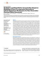 Qualitative and quantitative concentration-response modelling of gene co-expression networks to unlock hepatotoxic mechanisms for next generation chemical safety assessment