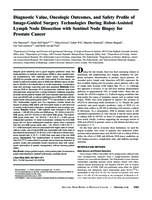 Diagnostic value, oncological outcomes and safety profile of image-guided surgery technologies during robot-assisted lymph node dissection with sentinel node biopsy for prostate cancer