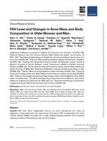 FSH level and changes in bone mass and body composition in older women and men