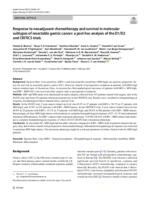 Response to neoadjuvant chemotherapy and survival in molecular subtypes of resectable gastric cancer