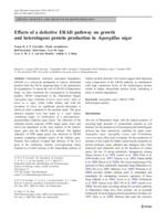 Effects of a defective ERAD pathway on growth and heterologous protein production in Aspergillus niger