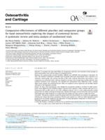 Comparative effectiveness of different placebos and comparator groups for hand osteoarthritis exploring the impact of contextual factors