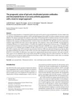 The prognostic value of IgA anti-citrullinated protein antibodies and rheumatoid factor in an early arthritis population with a treat-to-target approach