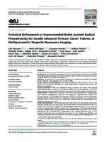 Technical refinements in superextended robot-assisted radical prostatectomy for locally advanced prostate cancer patients at multiparametric magnetic resonance imaging