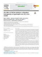 The effect of TGF beta RI inhibition on fibroblast heterogeneity in hypertrophic scar 2D in vitro models