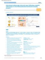 Interval post-colonoscopy colorectal cancer following a negative colonoscopy in a fecal immunochemical test-based screening program