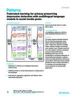 Federated learning for privacy-preserving depression detection with multilingual language models in social media posts