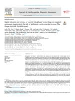 Signal intensity and volume of carotid intraplaque hemorrhage on magnetic resonance imaging and the risk of ipsilateral cerebrovascular events