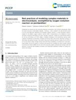 Best practices of modeling complex materials in electrocatalysis, exemplified by oxygen evolution reaction on pentlandites